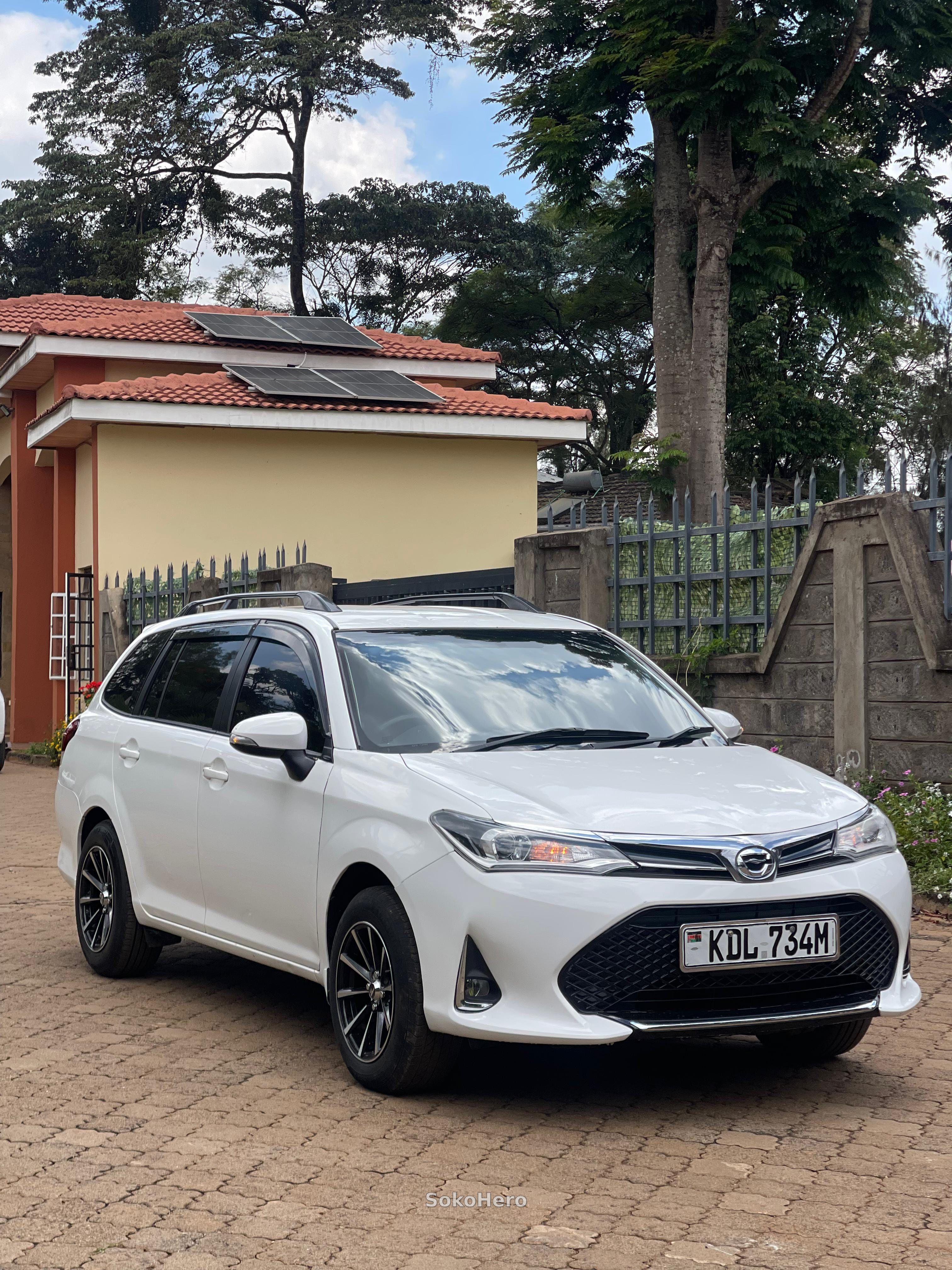 Toyota Fielder 2016 — Locally Used listing — KES 1,380,000