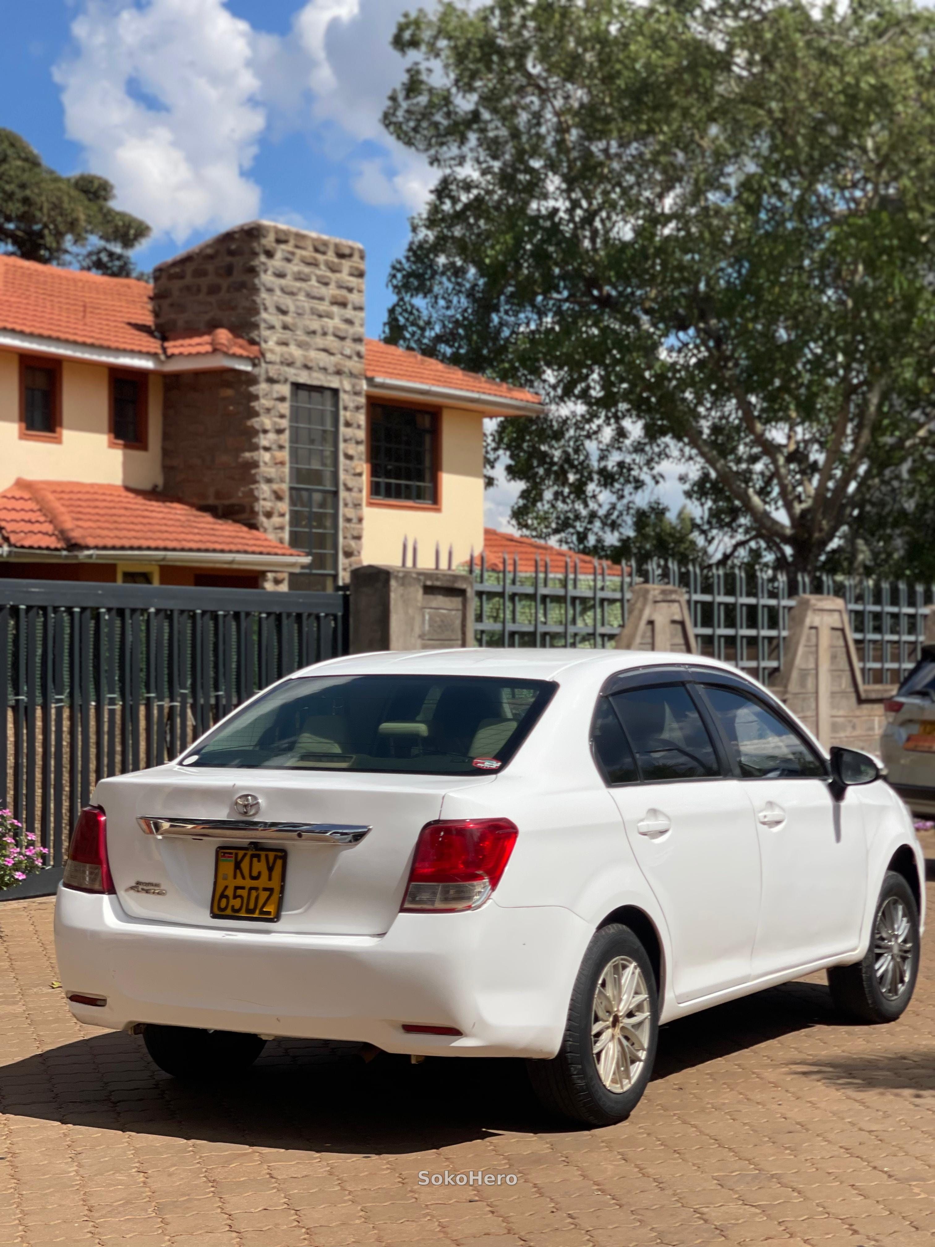 Toyota Axio 2013 — Locally Used listing — KES 930,000