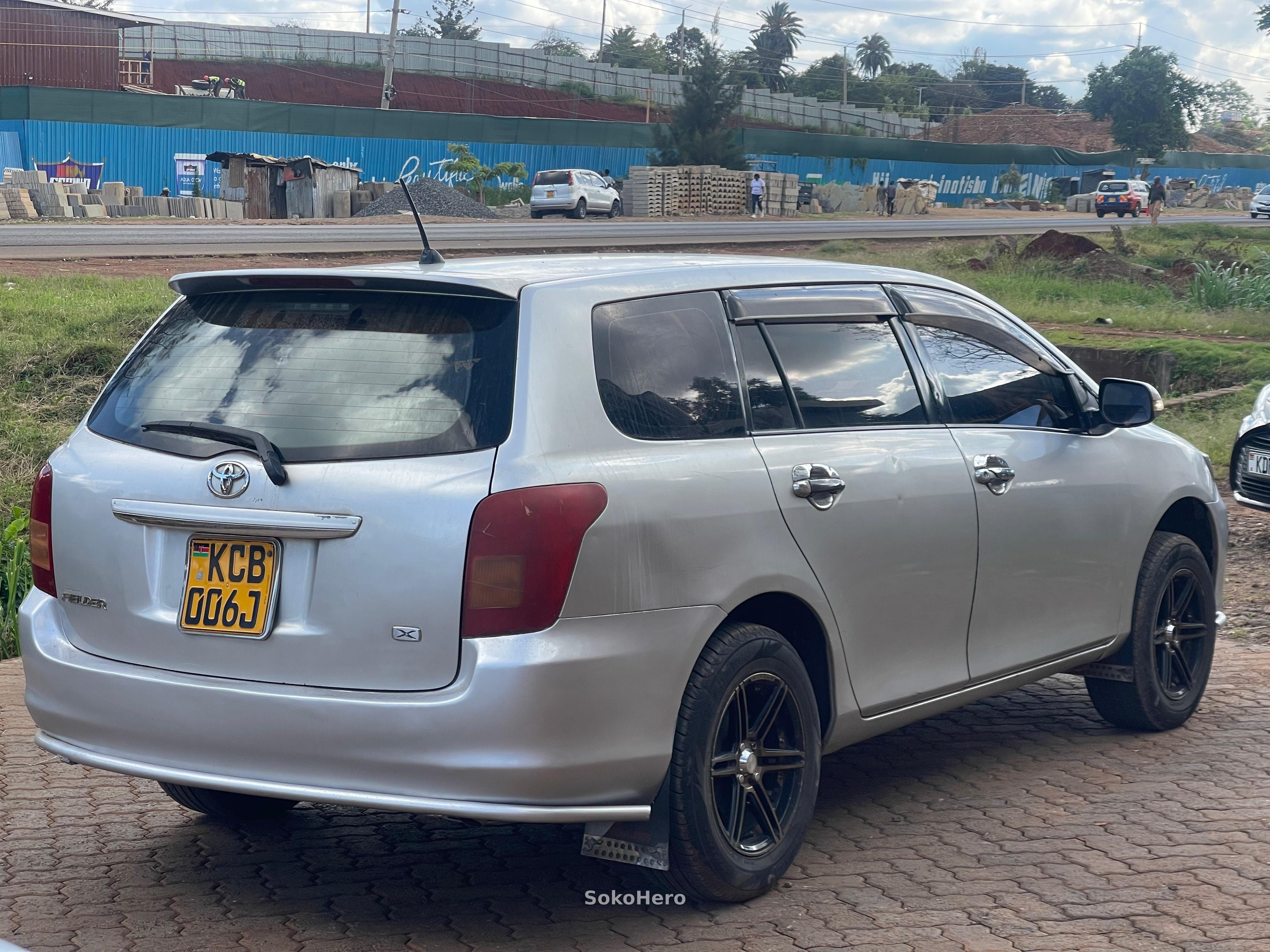 Toyota Fielder 2008 — Locally Used listing — KES 950,000
